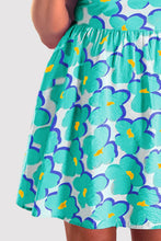 Load image into Gallery viewer, Printed Square Neck Short Sleeve Dress