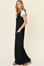 Load image into Gallery viewer, Double Take Full Size Sleeveless Wide Leg Jumpsuit with Pockets