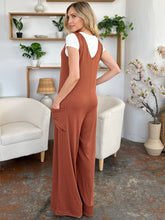 Load image into Gallery viewer, Double Take Full Size Sleeveless Wide Leg Jumpsuit with Pockets