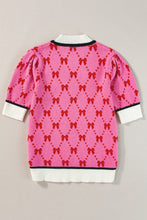 Load image into Gallery viewer, Mock Neck Half Sleeve Knit Top