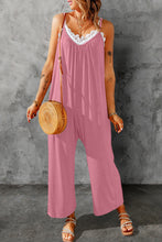 Load image into Gallery viewer, Full Size Spaghetti Strap Wide Leg Jumpsuit
