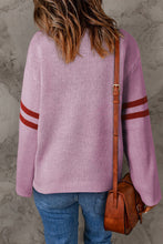 Load image into Gallery viewer, Heart Graphic Round Neck Sweater
