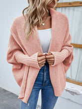 Load image into Gallery viewer, Dolman Sleeve Open Front Cardigan