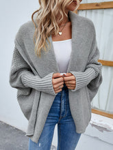 Load image into Gallery viewer, Dolman Sleeve Open Front Cardigan