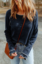 Load image into Gallery viewer, Double Take Long Raglan Sleeve Round Neck Top