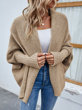 Load image into Gallery viewer, Dolman Sleeve Open Front Cardigan