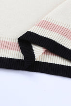 Load image into Gallery viewer, Round Neck Ribbed Trim Sweater