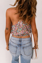 Load image into Gallery viewer, Floral Surplice Neck Top