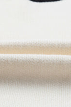 Load image into Gallery viewer, Round Neck Ribbed Trim Sweater