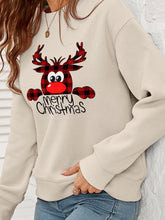 Load image into Gallery viewer, Christmas Reindeer Graphic Sweatshirt