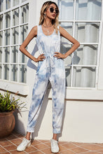 Load image into Gallery viewer, Tie-Dye Sleeveless Jumpsuit with Pockets