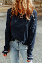 Load image into Gallery viewer, Double Take Long Raglan Sleeve Round Neck Top