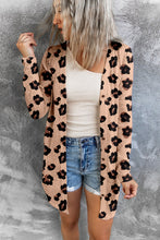 Load image into Gallery viewer, Printed Button Front Longline Cardigan