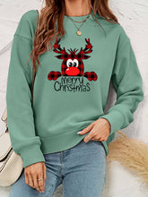 Load image into Gallery viewer, Christmas Reindeer Graphic Sweatshirt