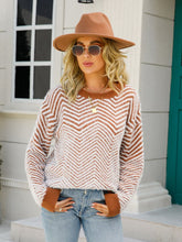 Load image into Gallery viewer, Round Neck Long Sleeve Sweater