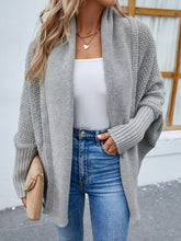 Load image into Gallery viewer, Dolman Sleeve Open Front Cardigan