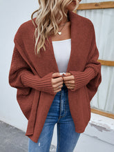 Load image into Gallery viewer, Dolman Sleeve Open Front Cardigan