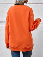 Load image into Gallery viewer, MERRY CHRISTMAS Round Neck Dropped Shoulder Sweatshirt