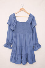 Load image into Gallery viewer, Smocked Off-Shoulder Tiered Mini Dress