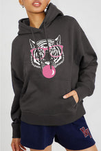 Load image into Gallery viewer, Simply Love Simply Love Full Size Dropped Shoulder Tiger Graphic Hoodie